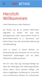 Mobile Screenshot of hno-bethge.de